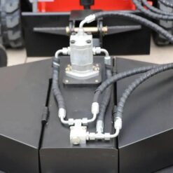 Alternative view of Skid Steer Loader Lawn Mower Attachment USA