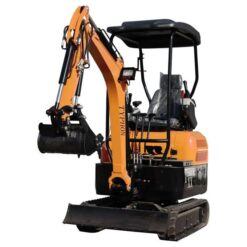 Alternative view of 2025 4,000 lb TYPHON TERROR XX Mini Excavator Rubber Track with Kubota D902 Dies