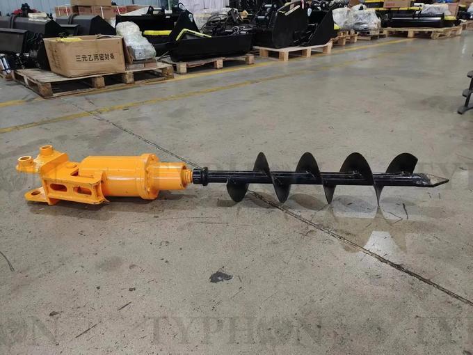 2.5 ton Excavator Attachment Hydraulic Earth Auger Post Hole Digger 8inch Dia - Image 2