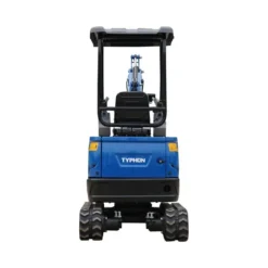 Alternative view of 3800 lb TYPHON TERROR XVII Mini Excavator Rubber Track with Kubota D902 Diesel