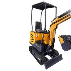 Alternative view of AGT 13.5 HP B&S 1 ton Mini Small Excavator, With Hydraulic Thumb and Swing Boom