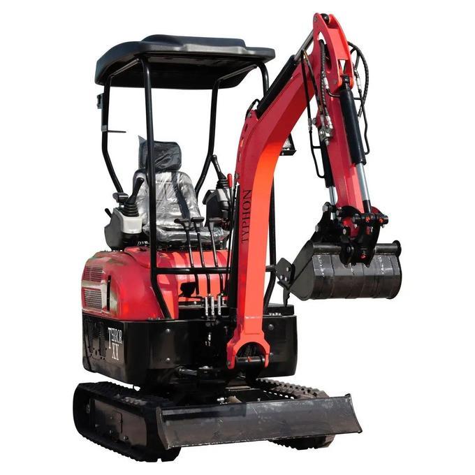 2025 4,000 lb TYPHON TERROR XX Mini Excavator Rubber Track with Kubota D902 Dies - Image 3