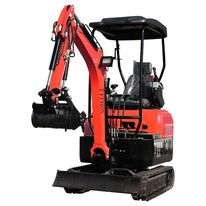 2025 4,000 lb TYPHON TERROR XX Mini Excavator Rubber Track with Kubota D902 Dies - Image 5