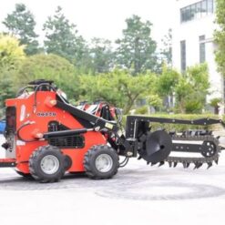 Alternative view of TYPHON Skid Steer Loader Trencher Attachment USA