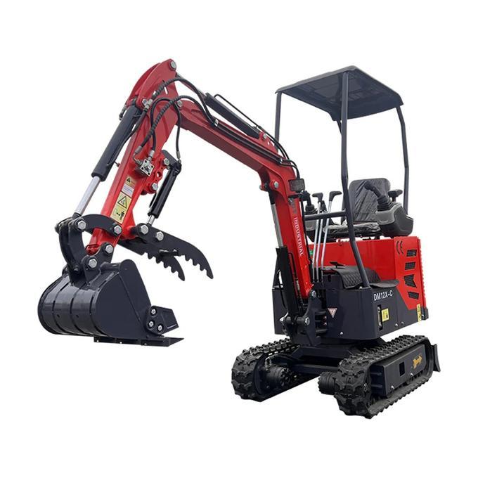 2024 Latest AGT 13.5 HP B&S 1 Ton Mini Small Excavator, With Hydraulic Thumb and - Image 3