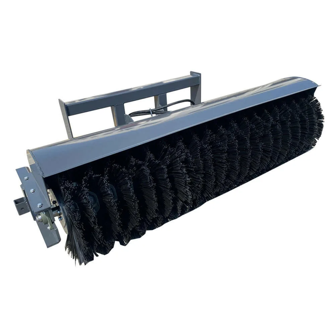 72″ Skid Steer Broom Sweeper attachment, 16-21 gpm | AGT-SSAB72