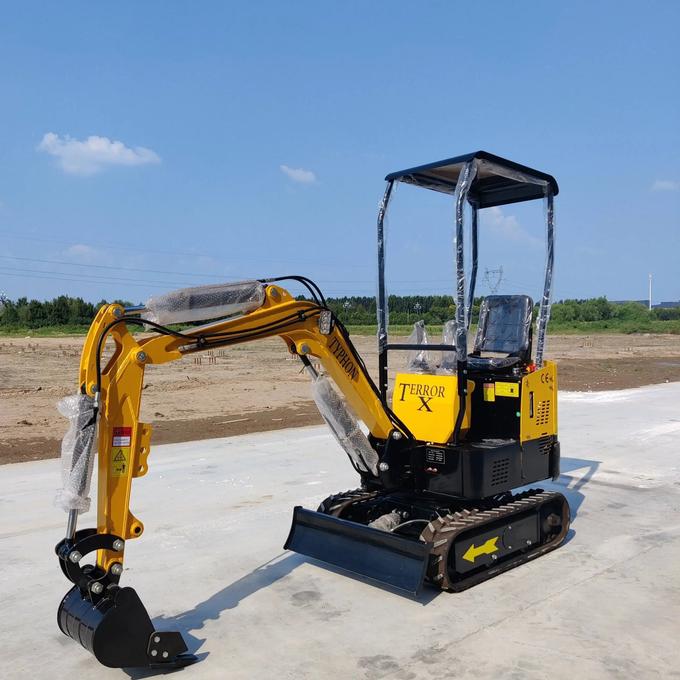 TYPHON TERROR X STORM Mini Excavator – 1 Ton Trench Digger with Canopy, Hydrauli - Image 2