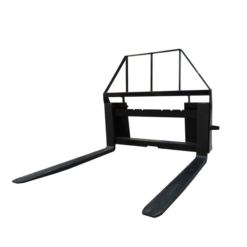 Alternative view of 42” Pallet Fork Frame for skid steer, 4000 lbs