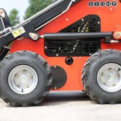 Alternative view of Mini Skid Steer Loader Track Wheel Honda EPA Gas 22.1 HP Engine