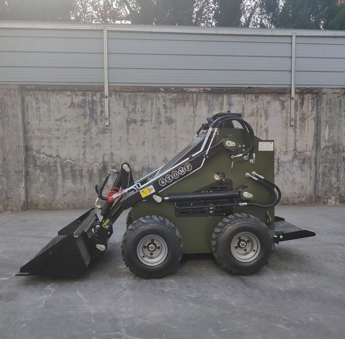 Skid Steer Loader Wheeled 22.1 HP Honda EPA Gasoline Engine for Gardens, Farming - Image 4