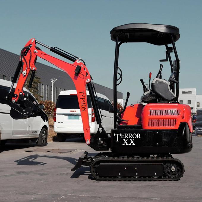 2025 4,000 lb TYPHON TERROR XX Mini Excavator Rubber Track with Kubota D902 Dies - Image 7