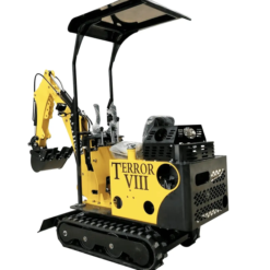 Alternative view of TYPHON TERROR On Tracks VIII 800kg Mini Excavator USA