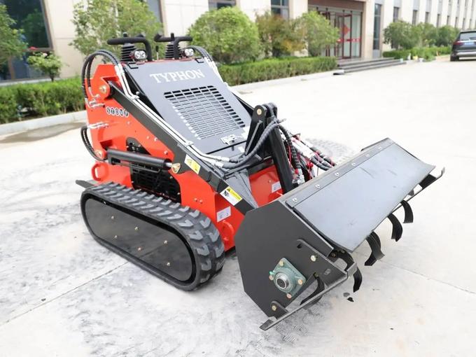 Skid Steer Loader Rotary Plow Tiller Attachment USA - Image 3