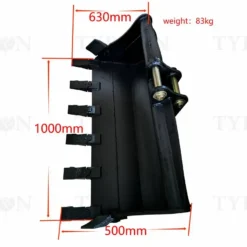 2ton Excavator Attachment 1000mm Rock Bucket Heavy Duty Trenching Bucket 39
