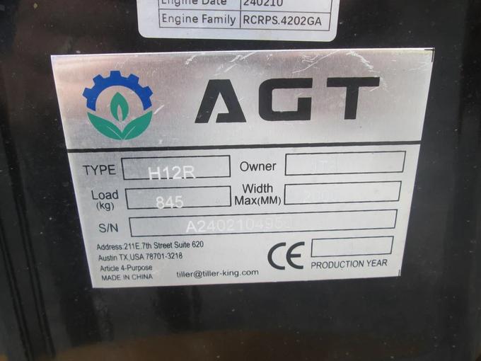 AGT 13.5HP, 1 ton RATO Engine Mini Hydraulic Excavator Micro Crawler Digger, Gas - Image 5