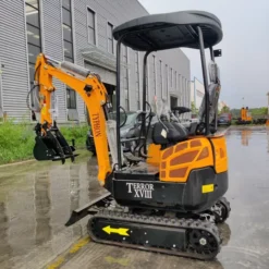 Alternative view of 4,000 lbs Terror XVIII Mini Excavator, EPA Certified KUBOTA D902 Diesel Machine