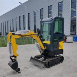 Alternative view of TYPHON Terror X Mini Excavator – 2,500lb Trench Digger w Cabin USA