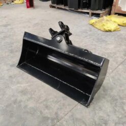 Alternative view of 600mm Tilting Bucket: Attachment for TYPHON Mini Excavators USA