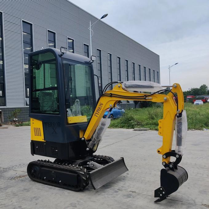 TYPHON Terror X Mini Excavator – 2,500lb Trench Digger w Cabin USA