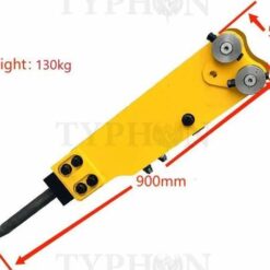 Alternative view of 2.5 ton Mini Excavator Attachment Hydraulic Hammer Top Type Rock Breaker