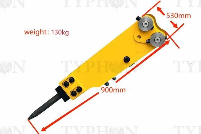 2.5 ton Mini Excavator Attachment Hydraulic Hammer Top Type Rock Breaker - Image 2
