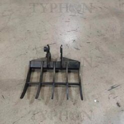 Alternative view of Mini Excavator Attachment Rake 22″ Wide TYPHON Attachments For 2-3.5 ton Diggers