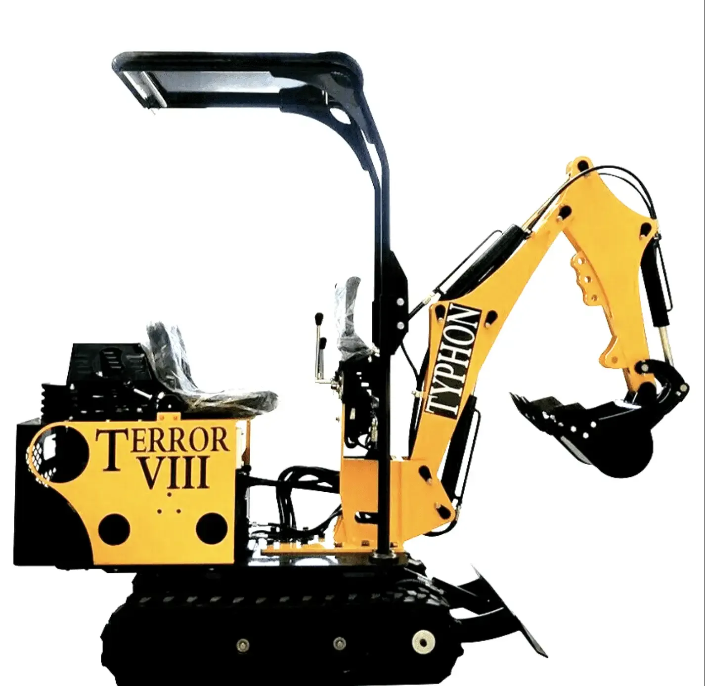 TYPHON TERROR On Tracks VIII 800kg Mini Excavator USA - Image 4