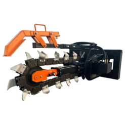 48″ Skid Steer Trencher Attachment | AGT-ECSSCT72