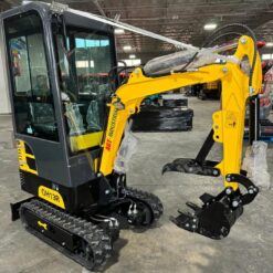 AGT 13.5HP 1-ton Mini & Small Excavator More Comfortable, 2116 pounds With Enclo