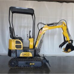 Alternative view of AGT 13.5 HP B&S 1-ton Mini & Small Excavator Micro Crawler Digger, Gasoline, Wit