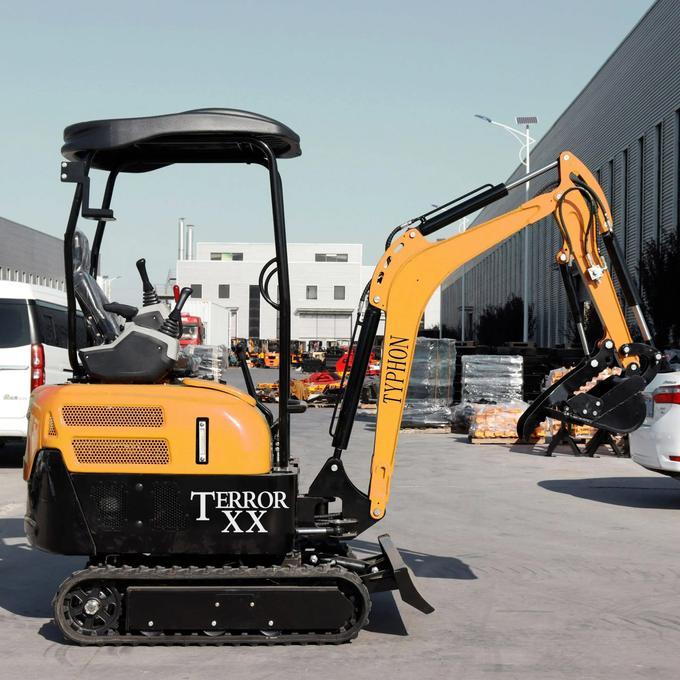 2025 4,000 lb TYPHON TERROR XX Mini Excavator Rubber Track with Kubota D902 Dies - Image 5